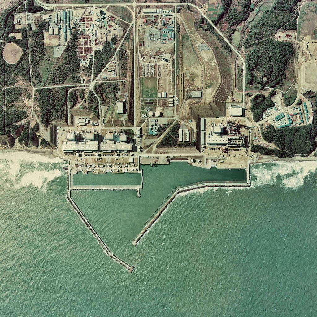 Emplazaminento de la central nuclear de Fukushima Daiichi