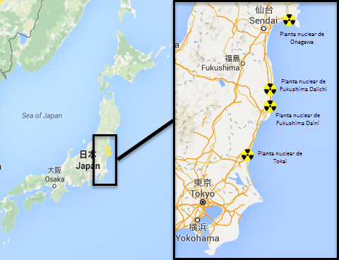 Situación de la central nuclear de Fukushima Daiichi